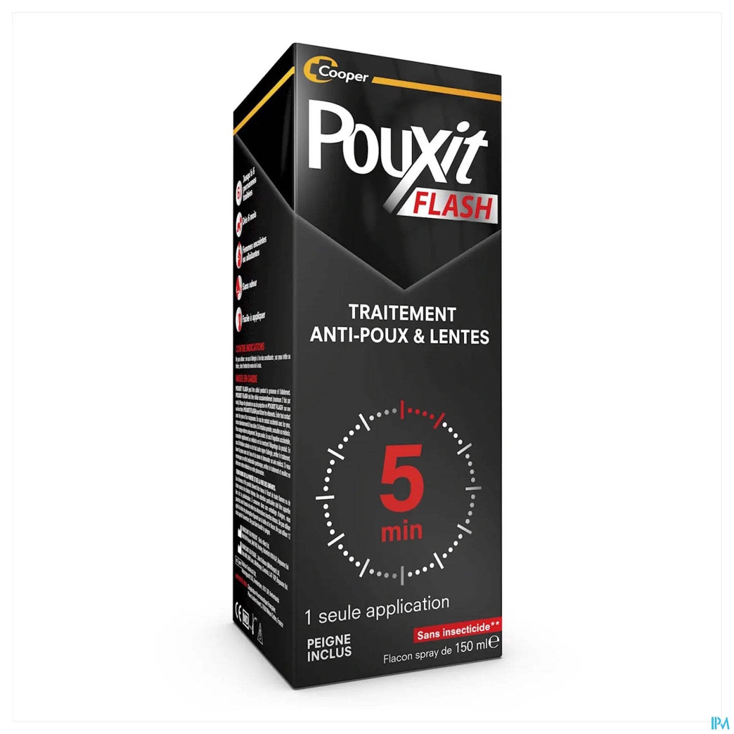 Cooper Pouxit Flash Anti-Lice and Nits Shampoo 100ml