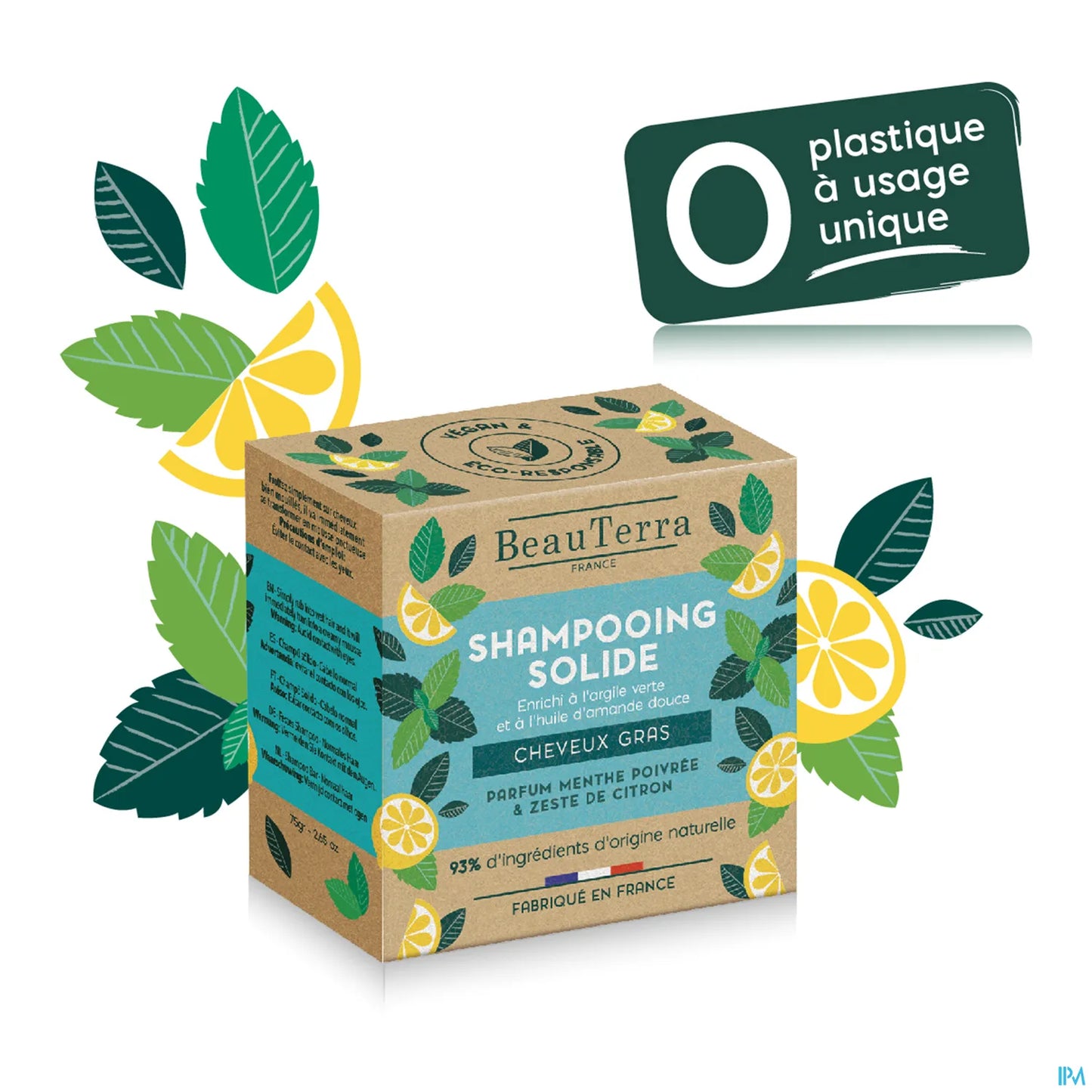 Solid Shampoo for Oily Hair 75g
