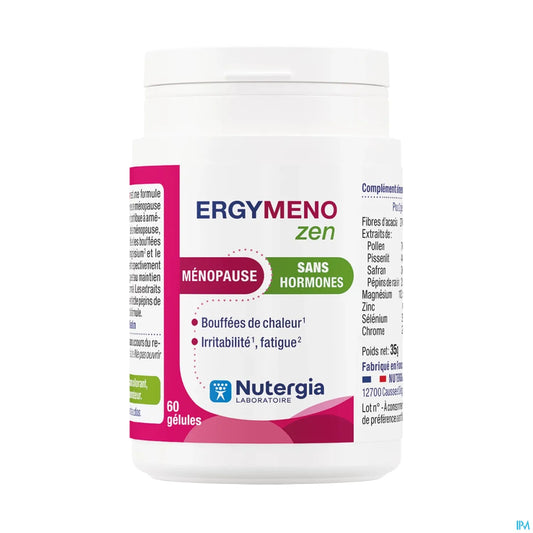 Ergymeno Zen Ménopause Sans Hormones 60 Gélules