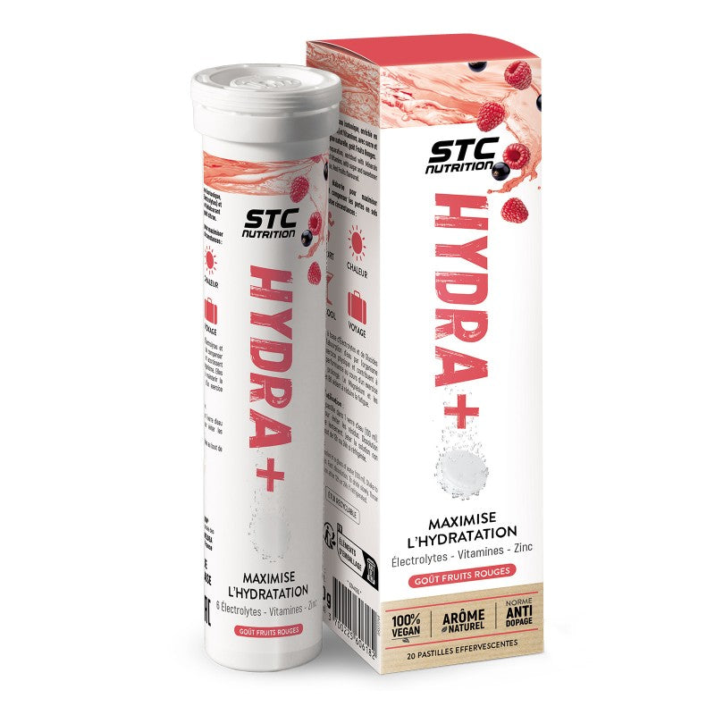 STC Nutrition Hydra+ Pastilles Effervescentes Hydratation Boite de 20
