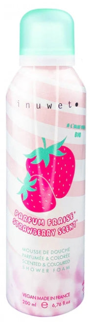 Mousse De Douche Parfumée Colorée Fraise 200 ml