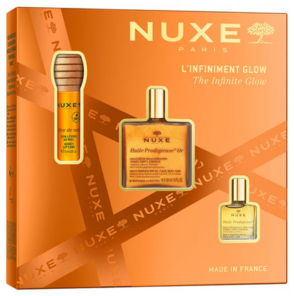 Coffret L'infiniment Glow Huile Prodigieuse 50 mL