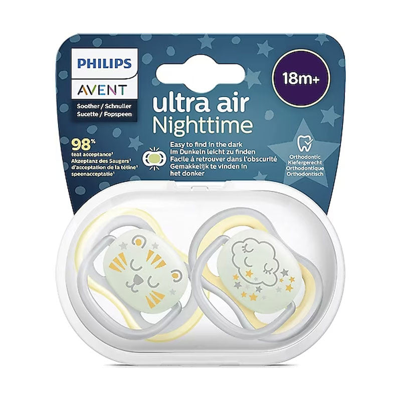 Ultra Air Night Pacifier 0-6 Months