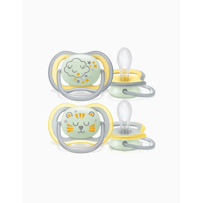 Ultra Air Night Pacifier 0-6 Months